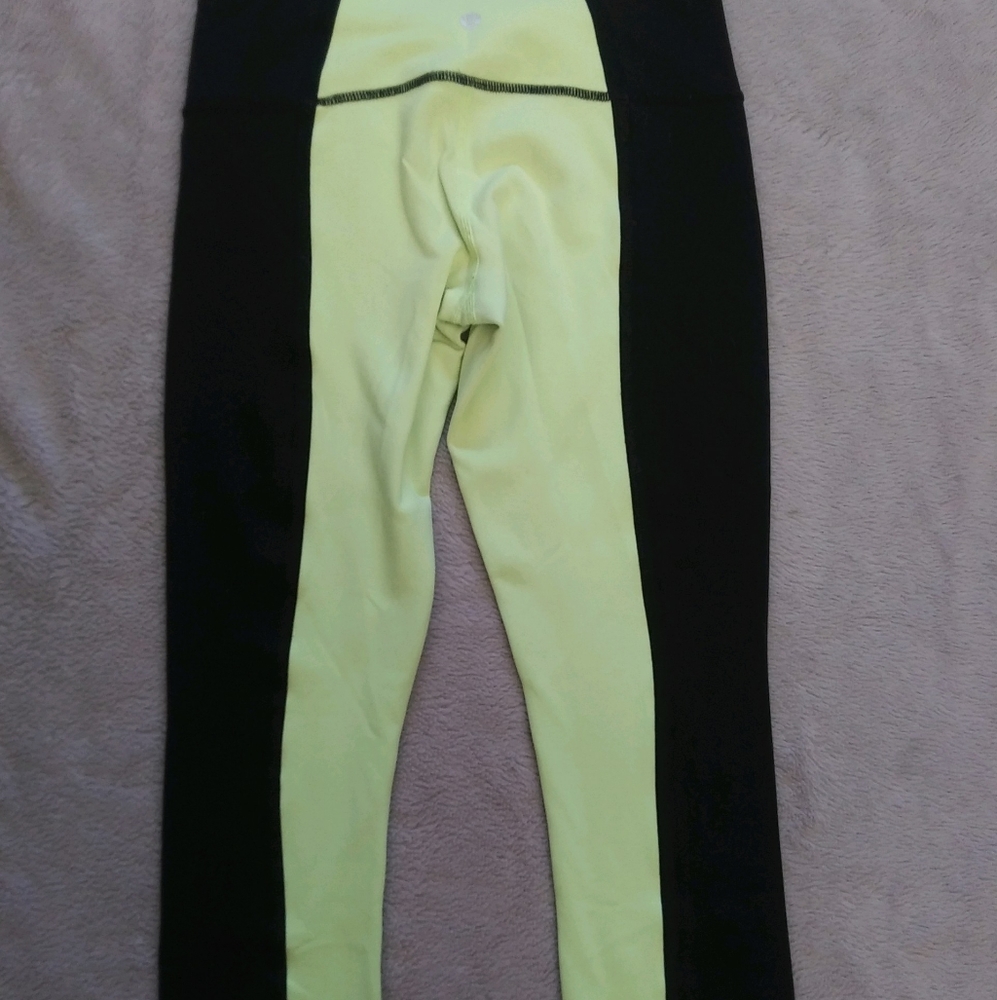 Lululemon wunder under crop leggings